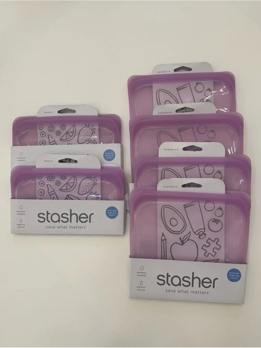 New Stasher Bags